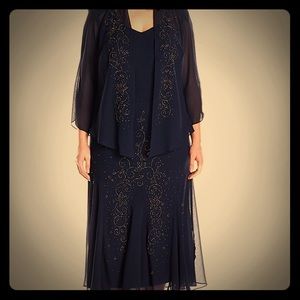 R&M Richards Dress Jacket Navy 16 PLUS